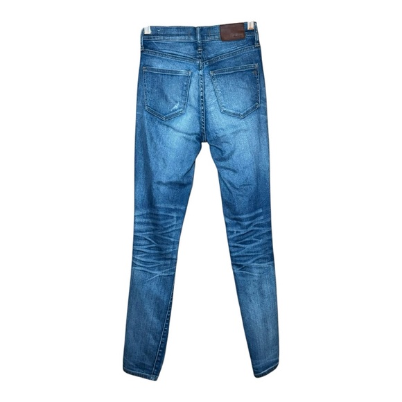 MADEWELL Distressed High Riser Skinny Jeans Size 24 - Picture 6 of 11